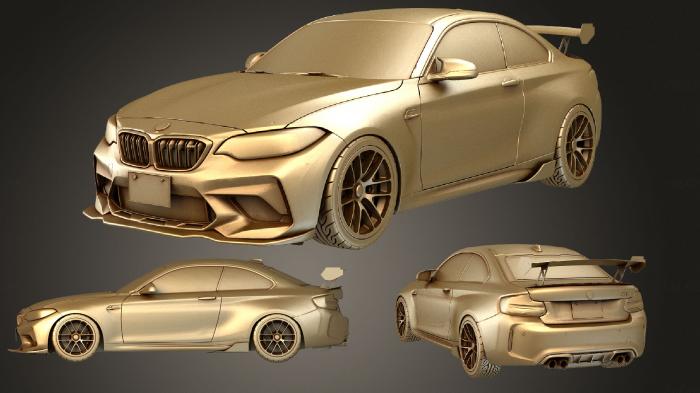 نموذج ثلاثي الأبعاد لآلة CNC السيارات والنقل مسابقة BMW M2